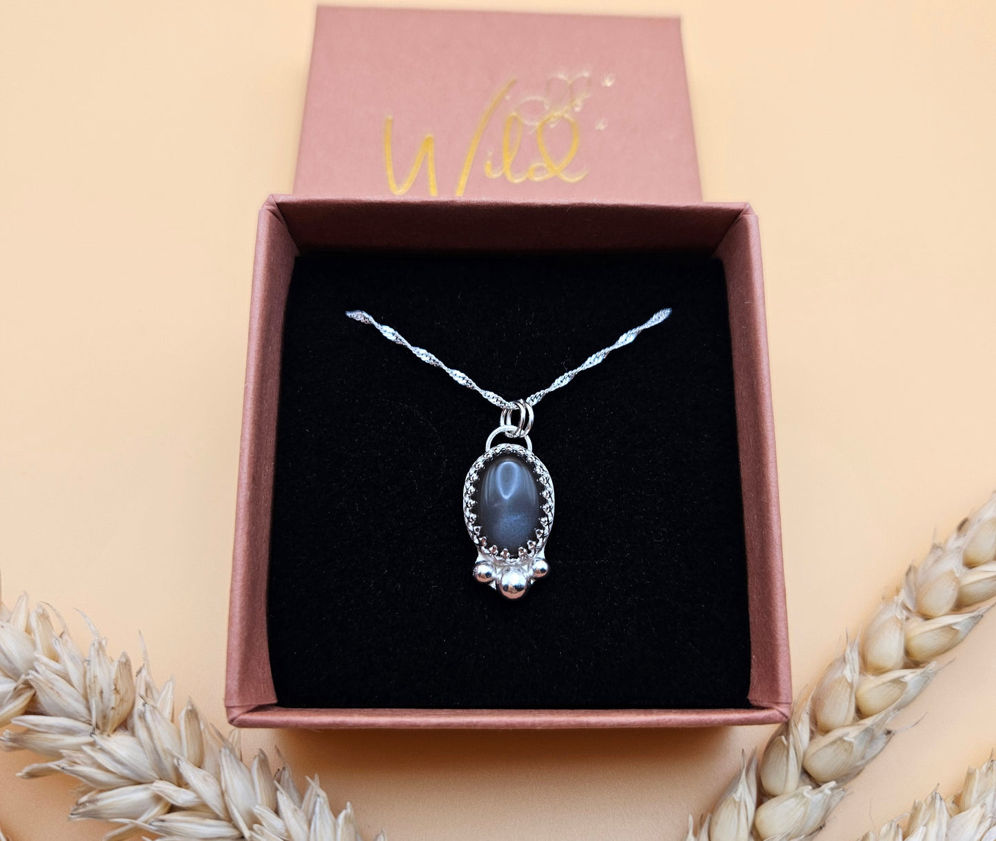 Moonstone necklace