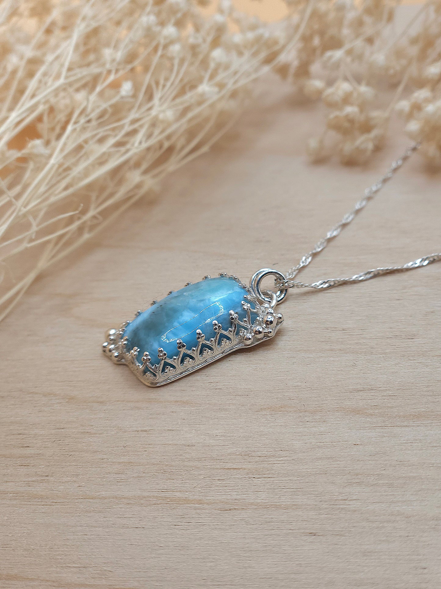 Larimar necklace