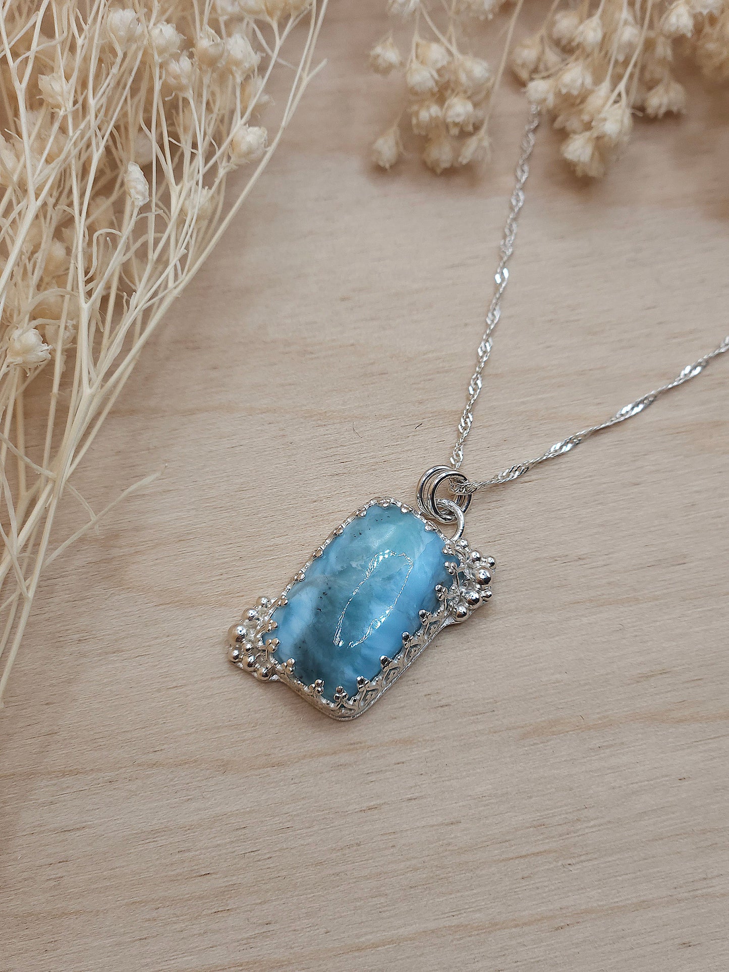 Larimar necklace