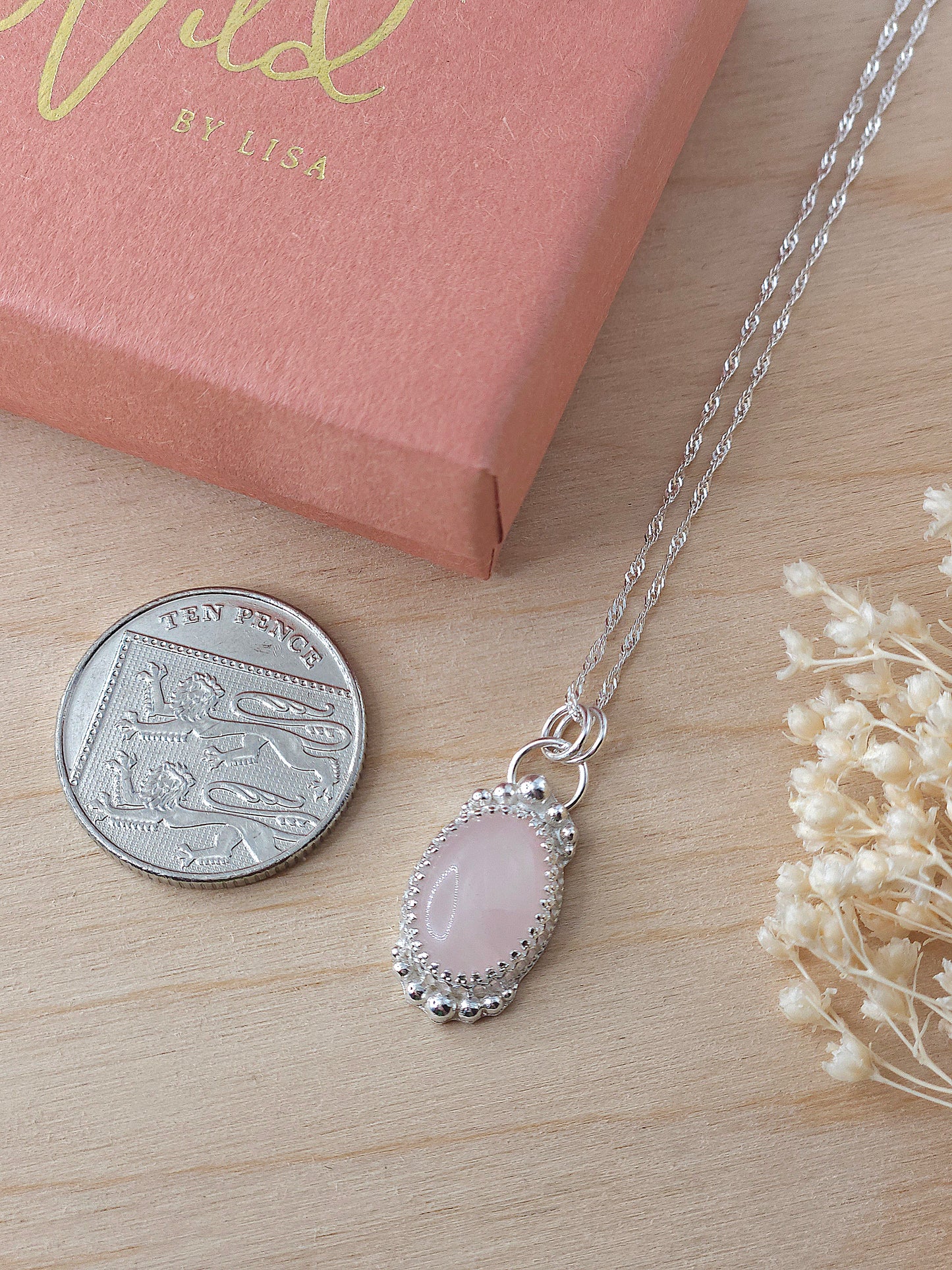 Rose Quartz necklace