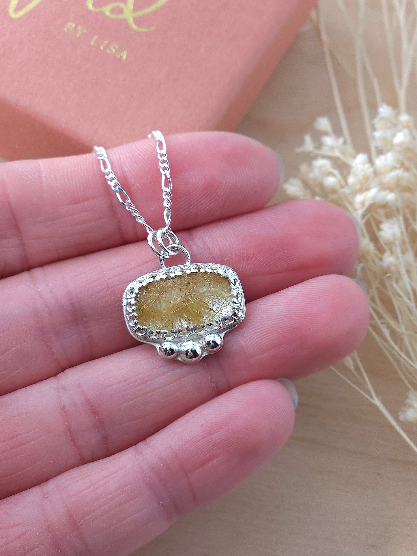 Rutile Quartz necklace