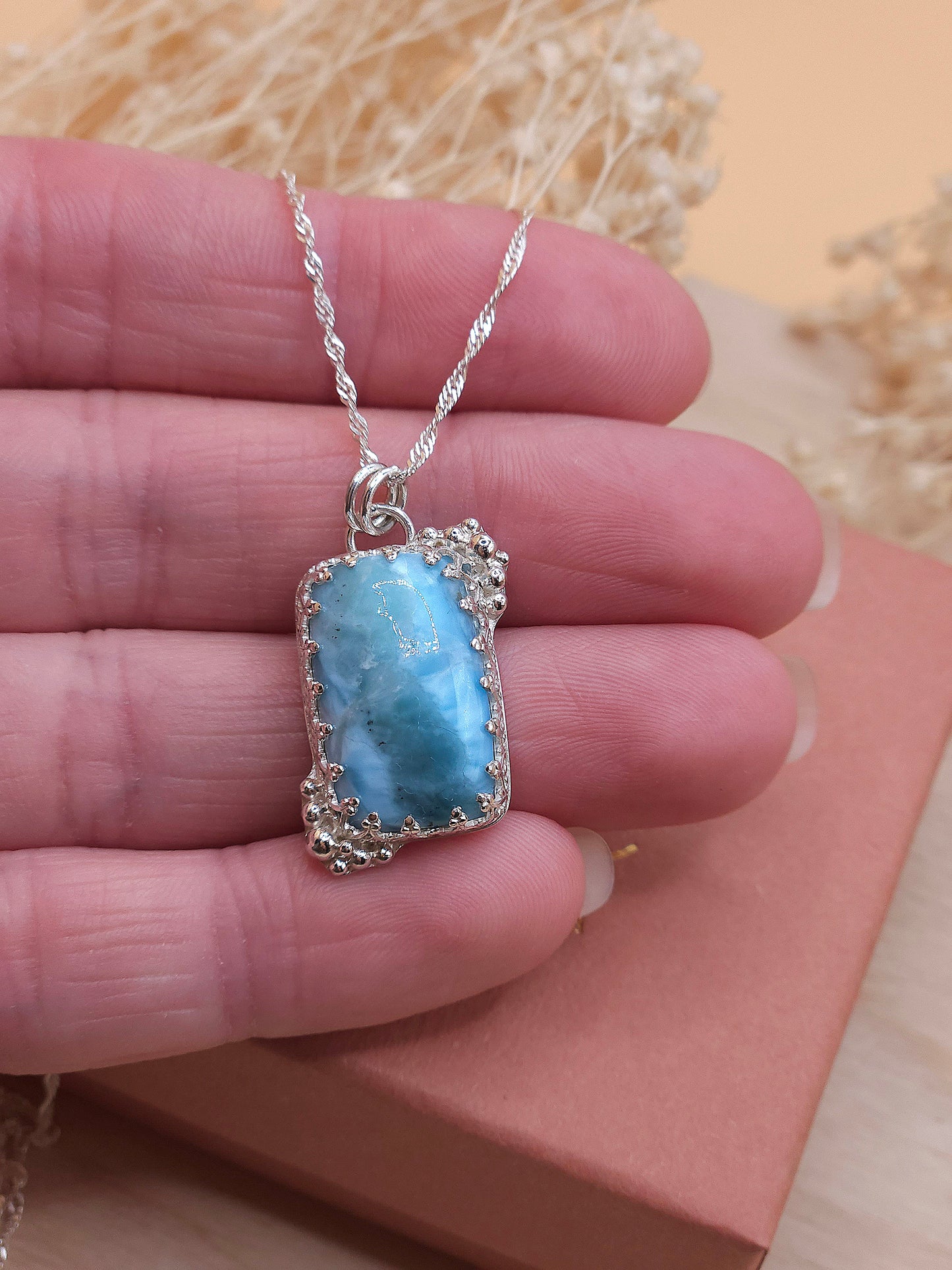 Larimar necklace