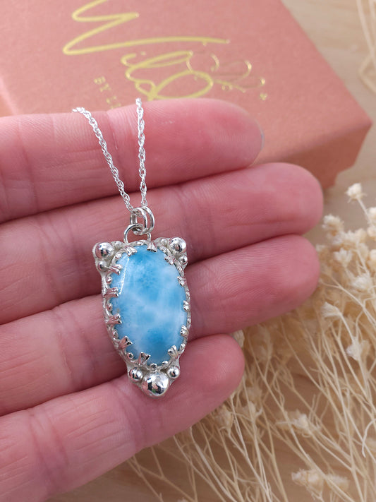 Larimar necklace