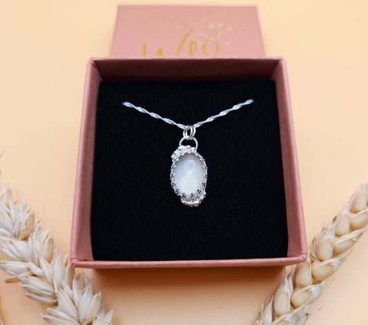 Moonstone necklace