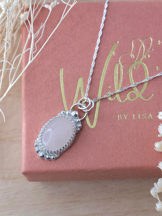 Rose Quartz necklace