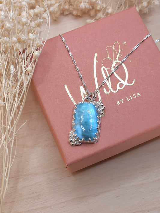 Larimar necklace