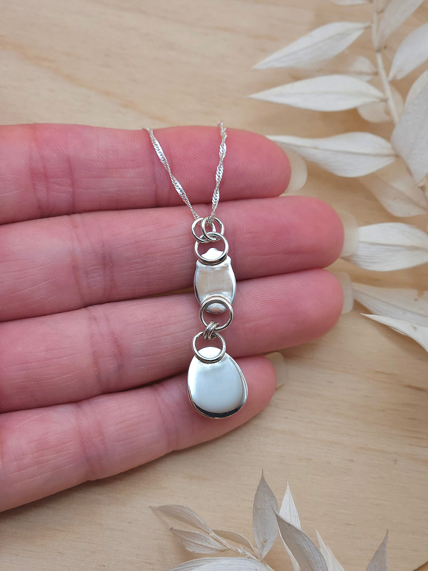Apatite & Carnelian drop necklace