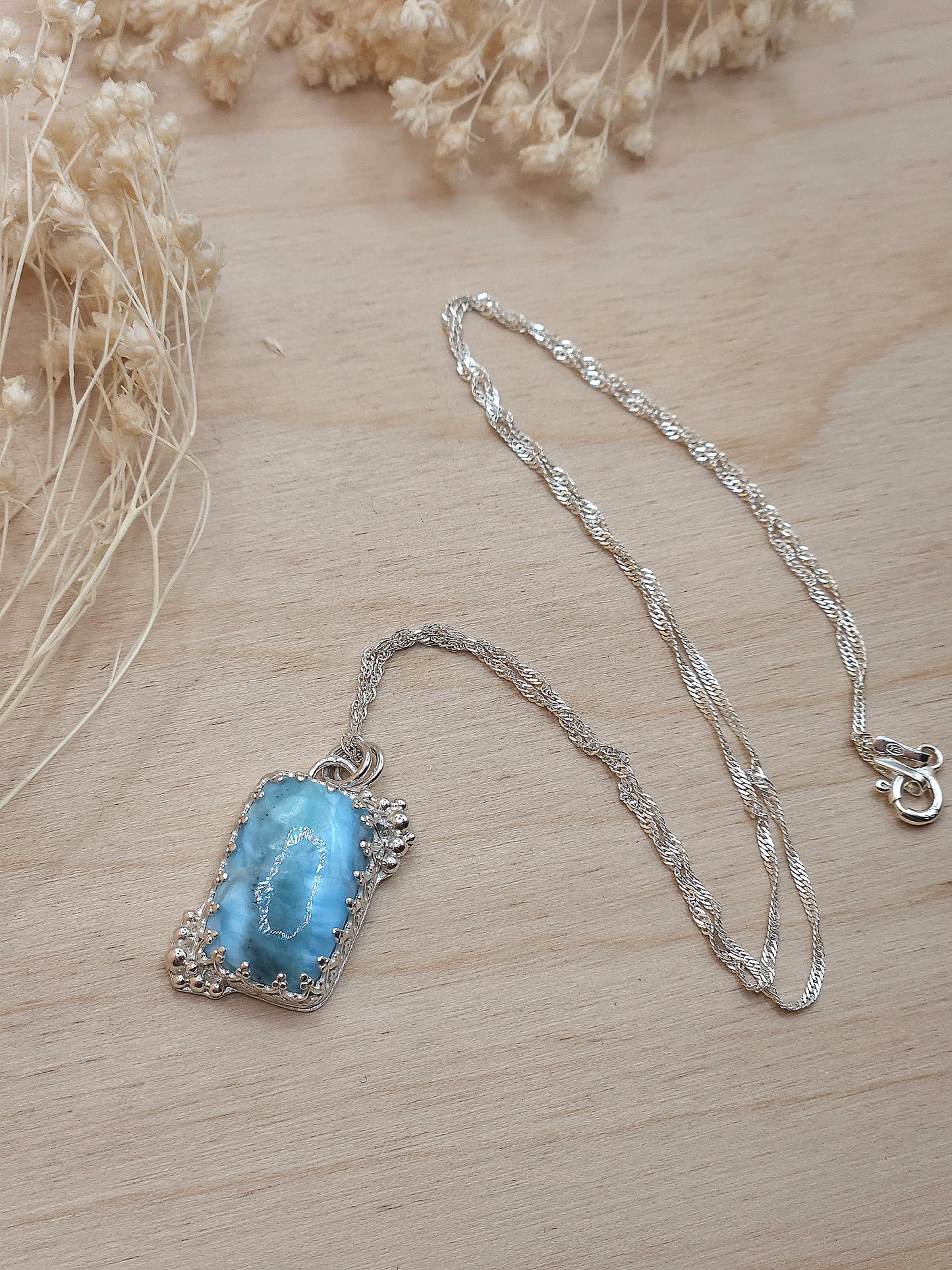 Larimar necklace