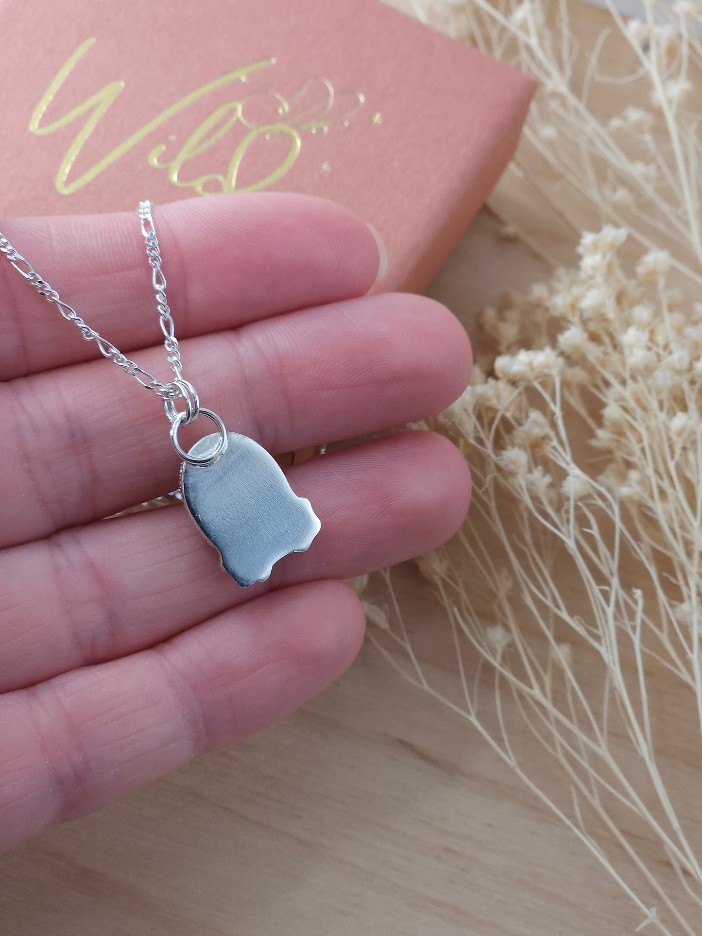 Blue Lace Agate necklace