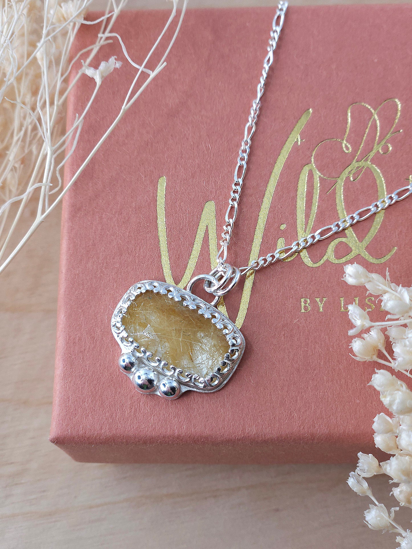 Rutile Quartz necklace