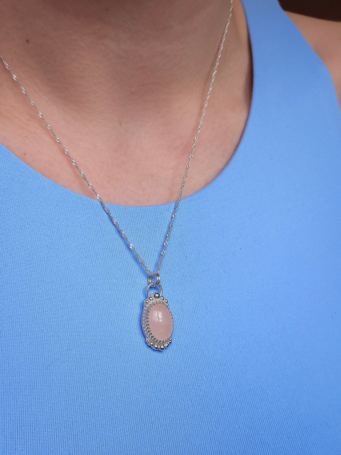 Rose Quartz necklace