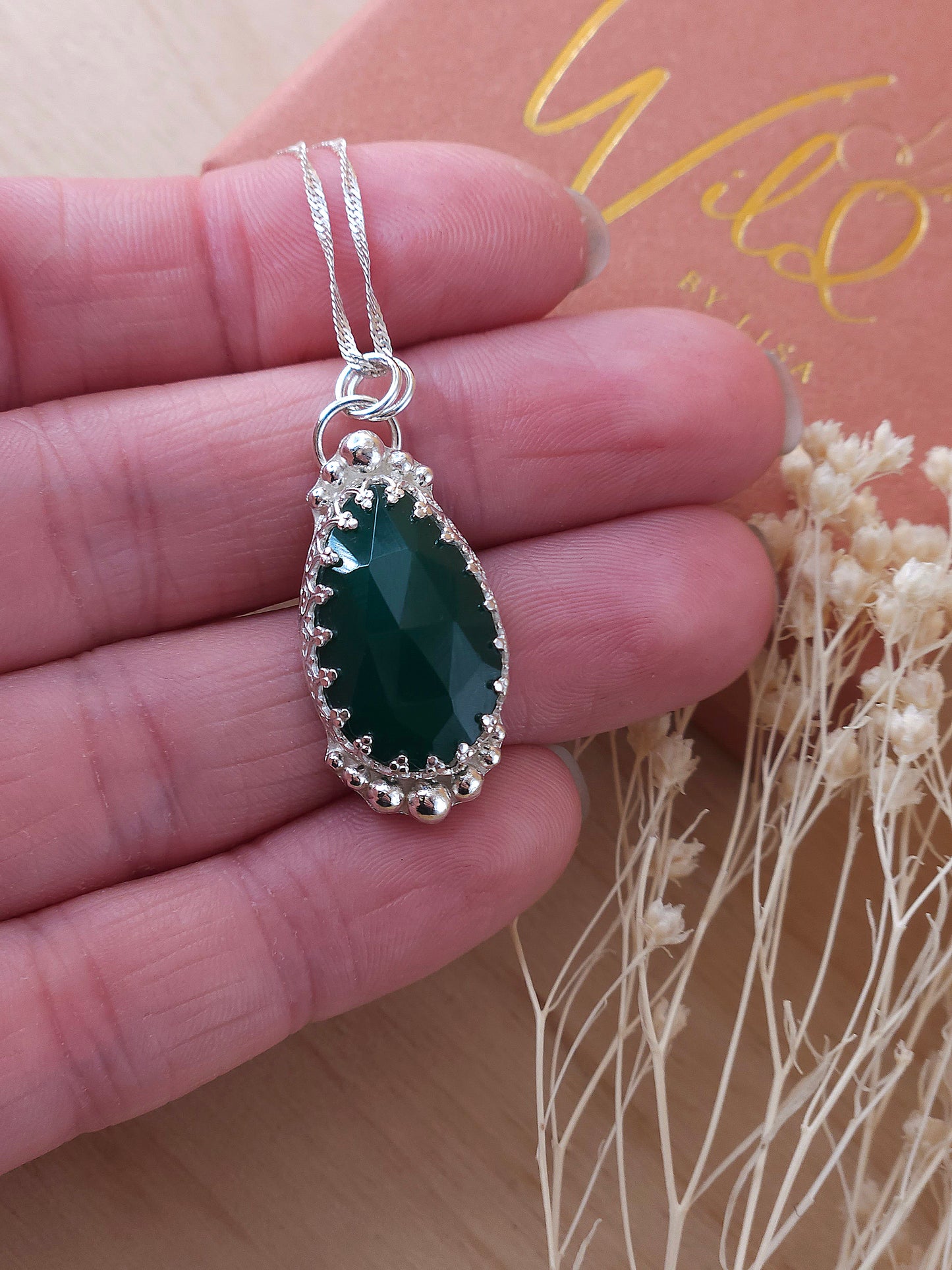 Green Onyx necklace