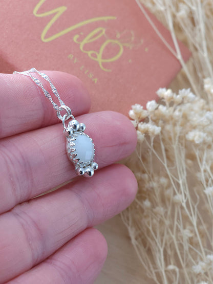 White Agate necklace
