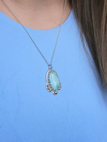 Larimar necklace