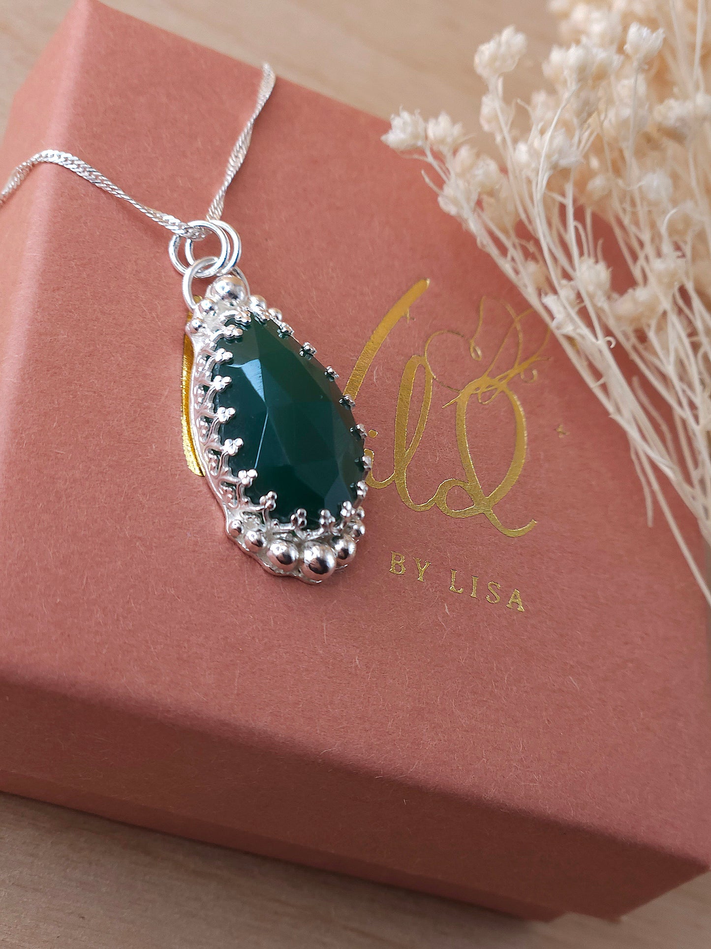 Green Onyx necklace