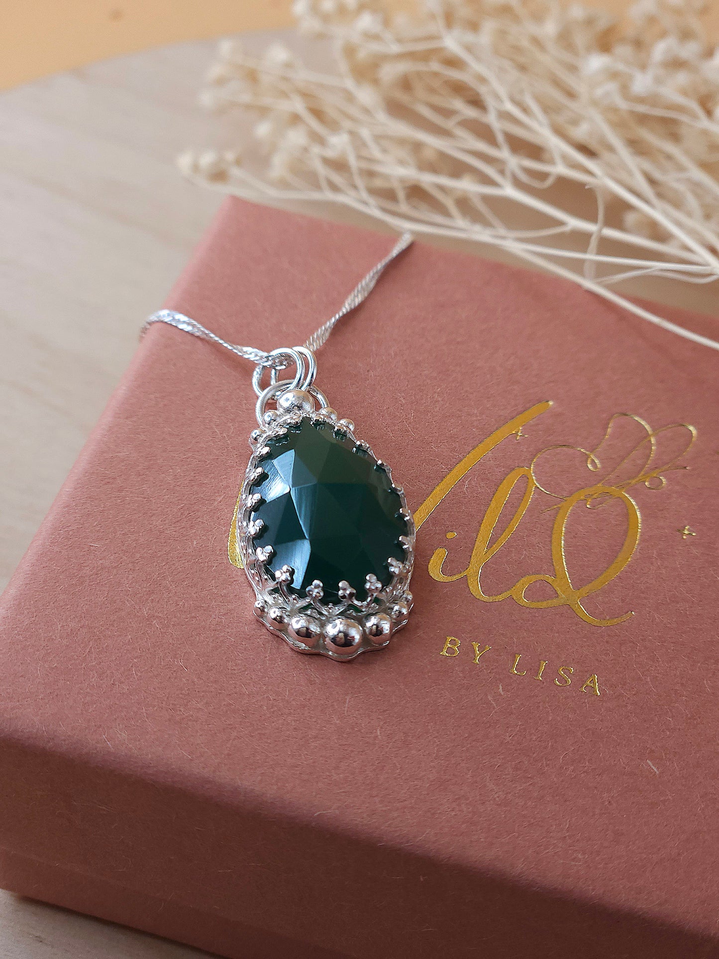 Green Onyx necklace